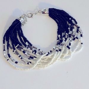 Multi strand beaded bracelet!